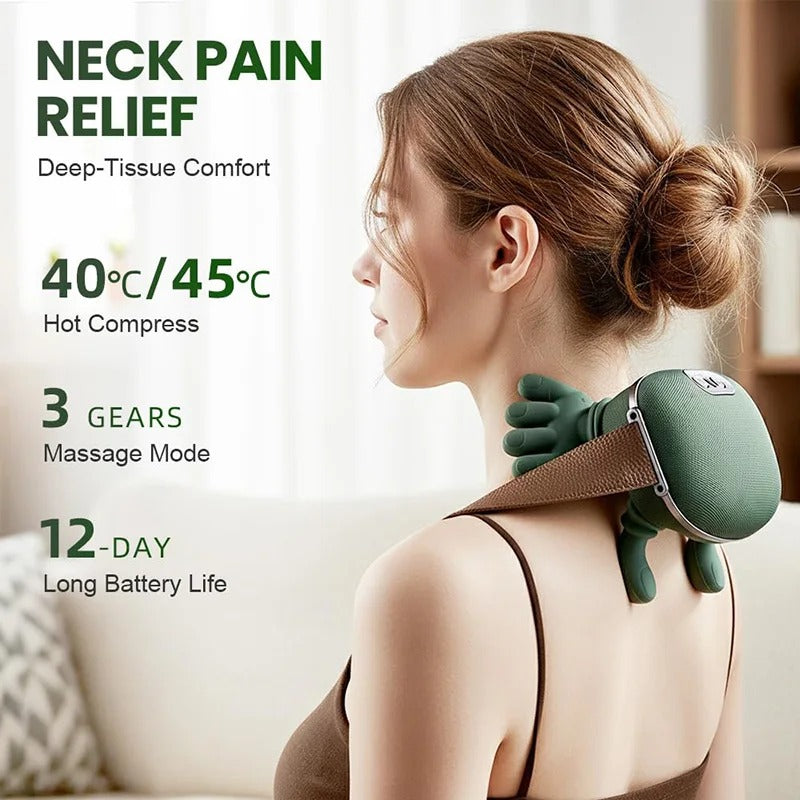 Hand simulated Neck and Shoulder Massager